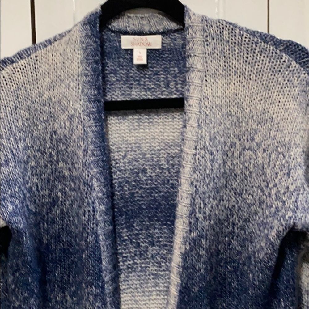 Sun & Shadow Blue Cardigan size Small - Picture 4 of 9